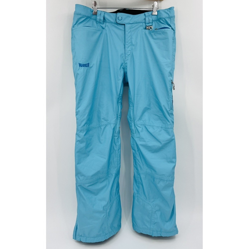 Marker Women's Size 12 Ski Snow Board Thinsulate Insulated Pants Teal